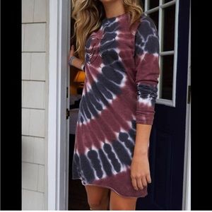 {Ivory Ella} Tie Dye Sweater Dress